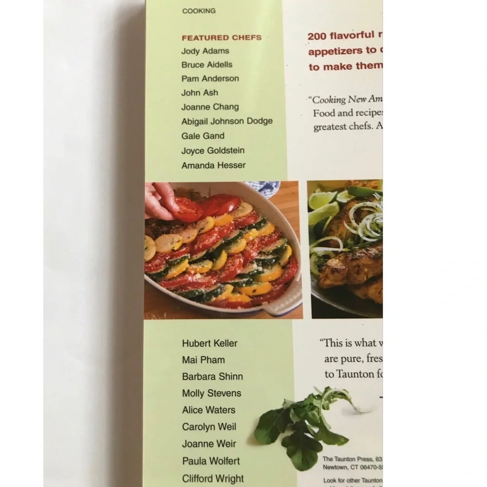 Cooking New American Cookbook